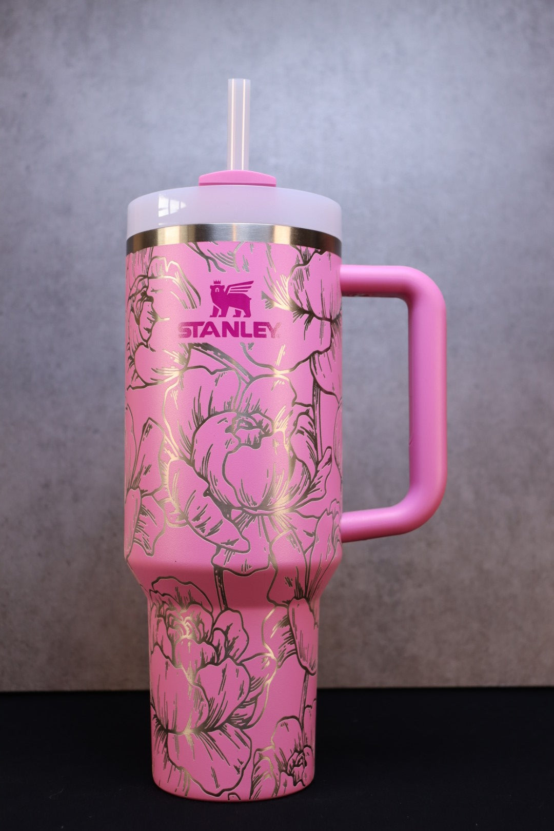Peonies on Peony 40oz Stanley