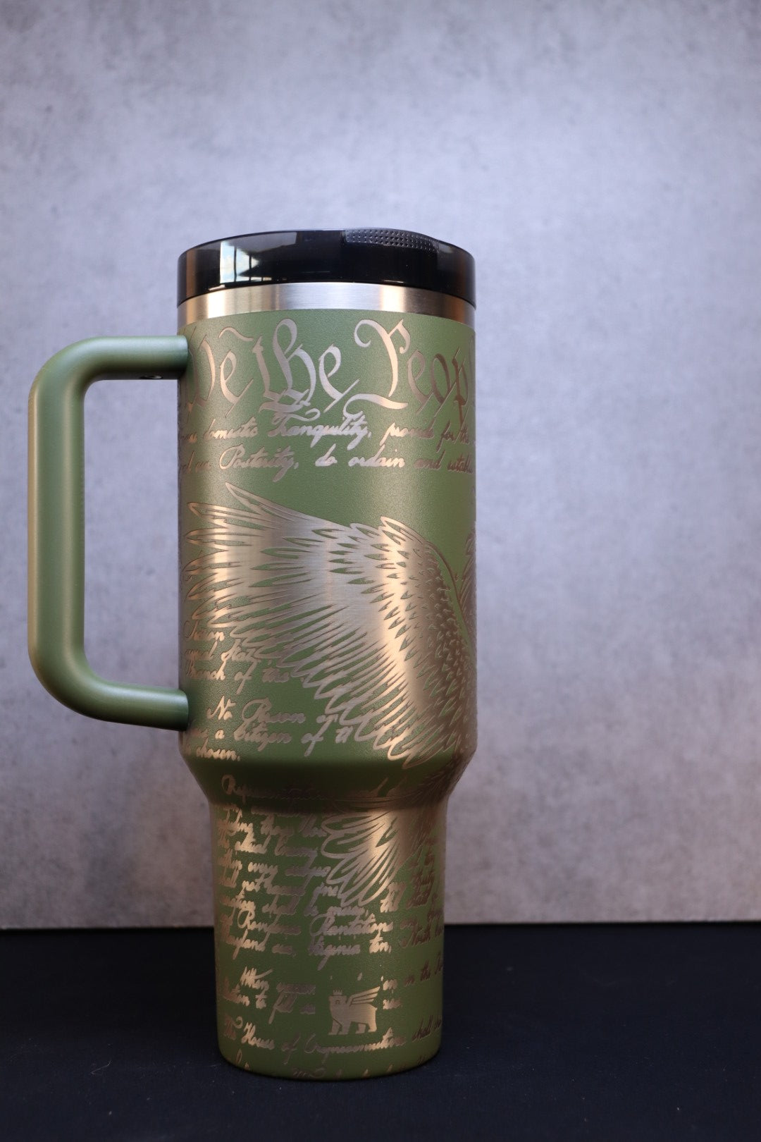 Freedom & Eagle on Pine 40oz Stanley ProTour