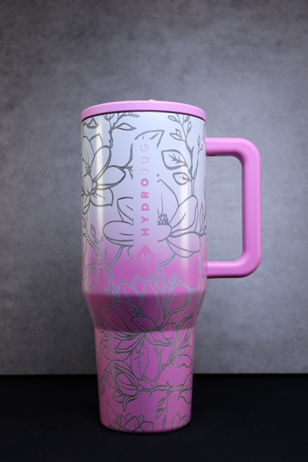 Magnolias on Cotton Candy 40oz Hydrojug