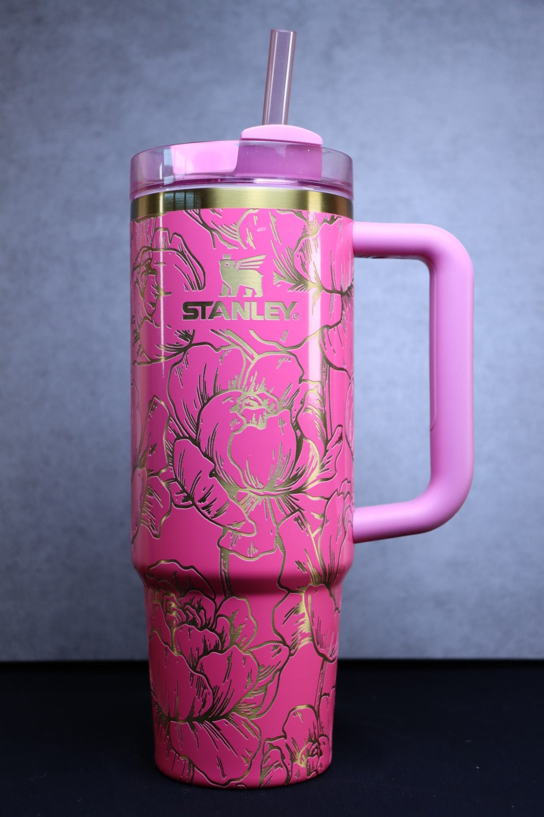 Peonies on Pink Parade 30oz Stanley