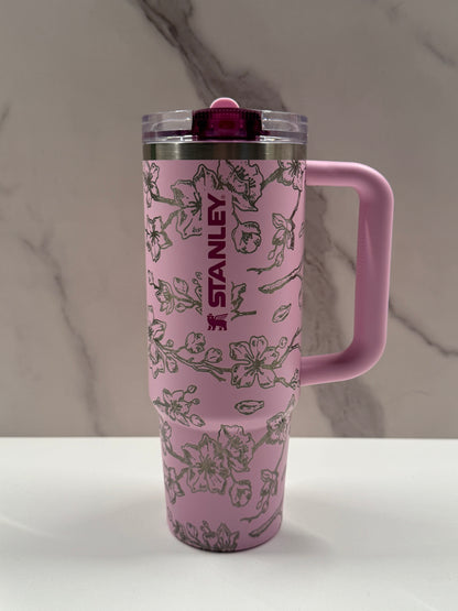 Cherry Blossoms on Cherry Blossom 30oz Stanley