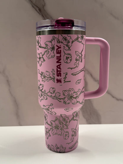 Cherry Blossoms on Cherry Blossom 40oz Stanley Protour