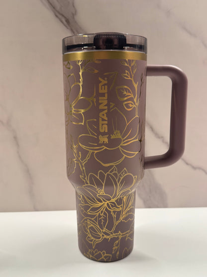 Magnolias on Cashmere 40oz Stanley Protour