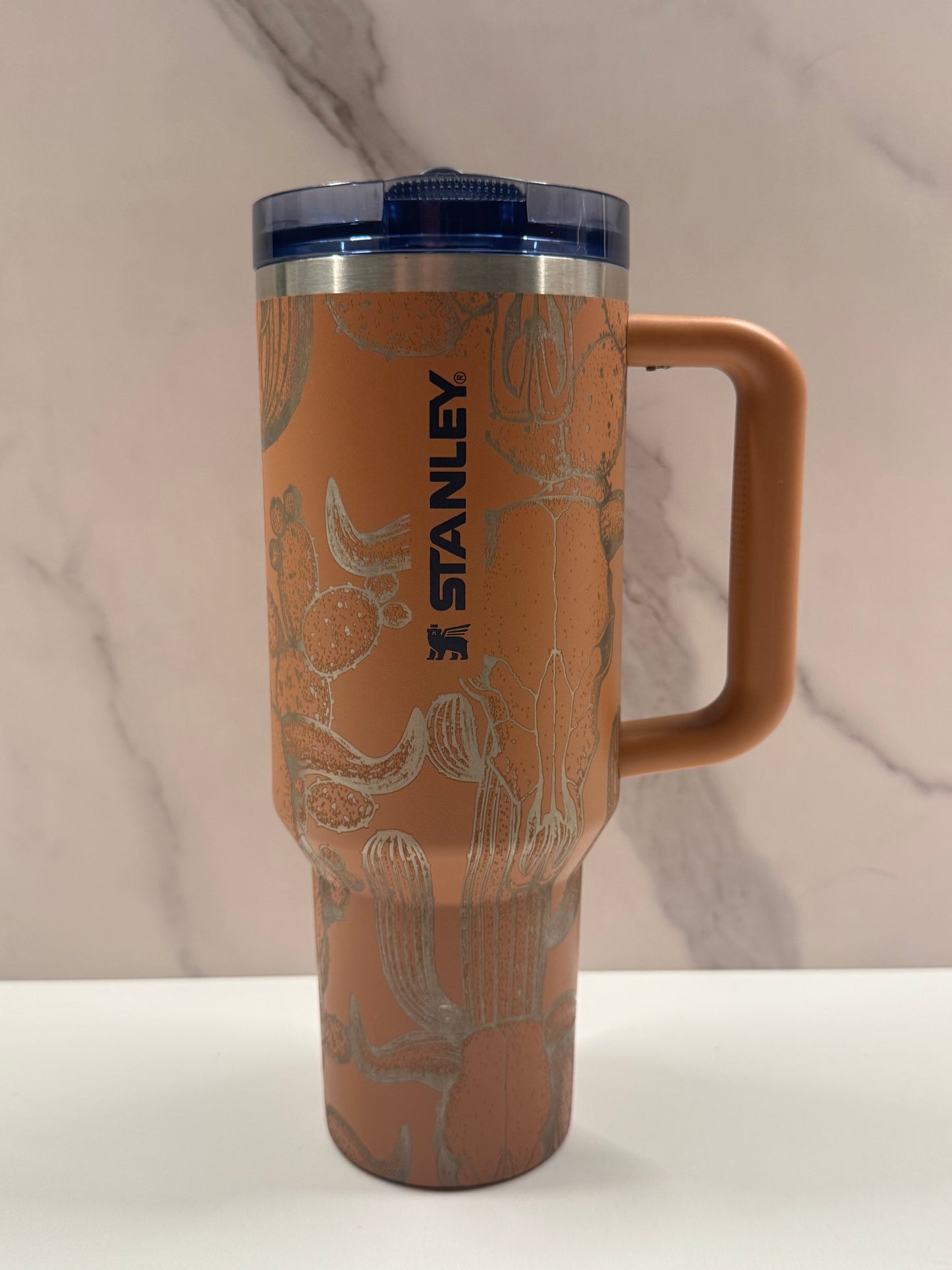 Cow Skull & Cacti on Toast  40oz Stanley Protour