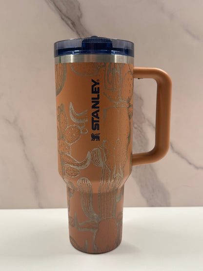 Cow Skull & Cacti on Toast  40oz Stanley Protour