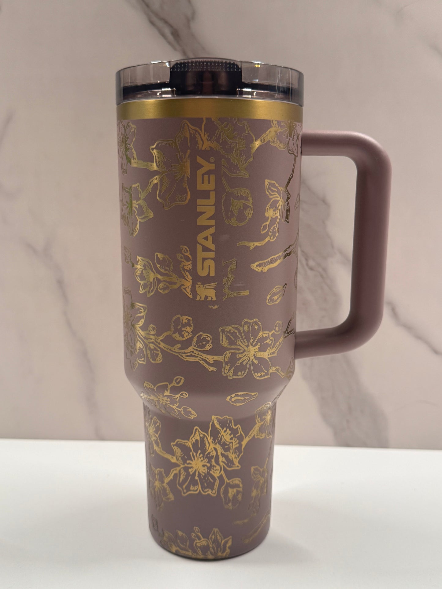 Cherry Blossoms on Cashmere 40oz Stanley Protour