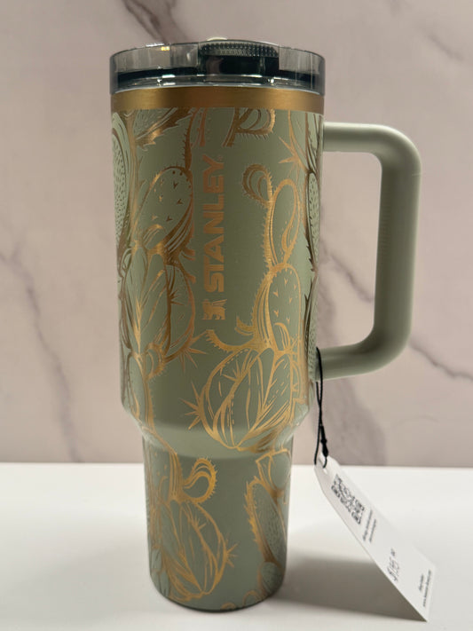 Cactus on Sage 40oz Stanley Protour