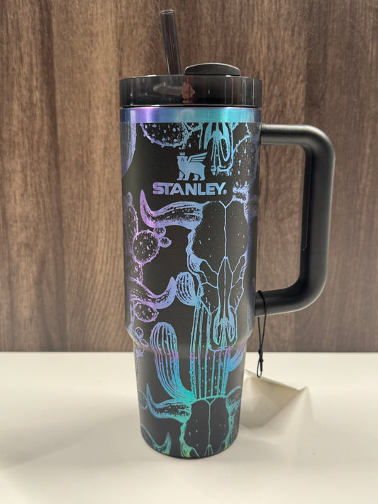 Cow Skull & Cacti on Chroma 30oz Stanley