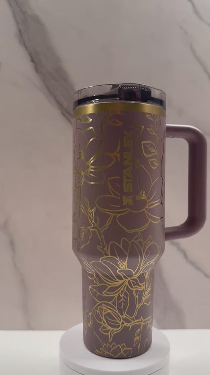 Magnolias on Cashmere 40oz Stanley Protour