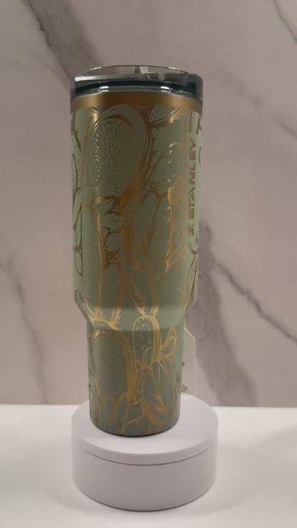 Cactus on Sage 40oz Stanley Protour